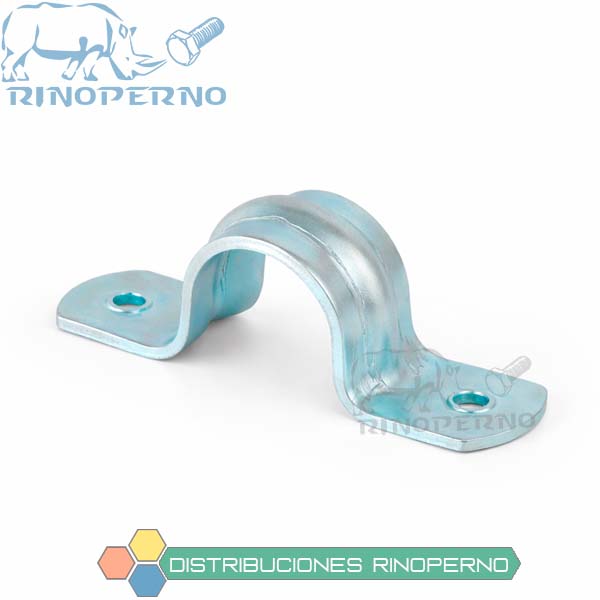 ABRAZADERA DE TUBO DE 2 OREJAS AGUA