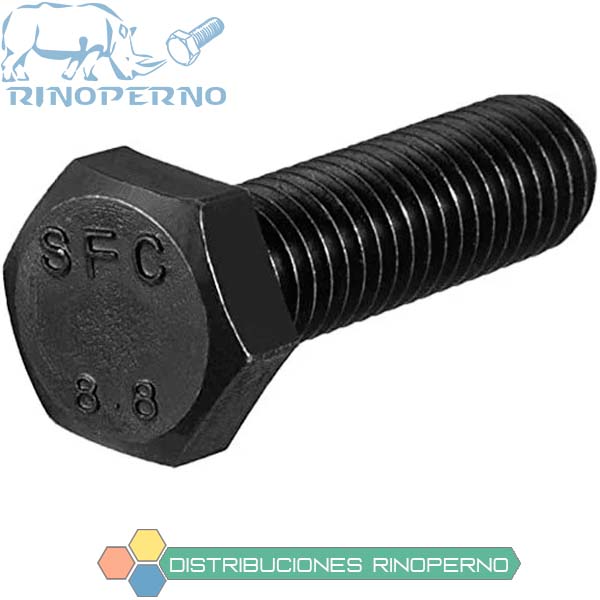 PERNOS HEXAGONAL MILIMÉTRICO NEGRO C 8.8