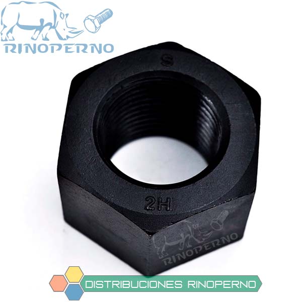 TUERCA HEXAGONAL 2H NEGRO