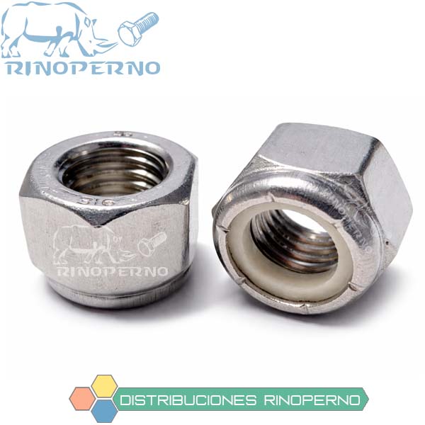 TUERCA NYLON INOX